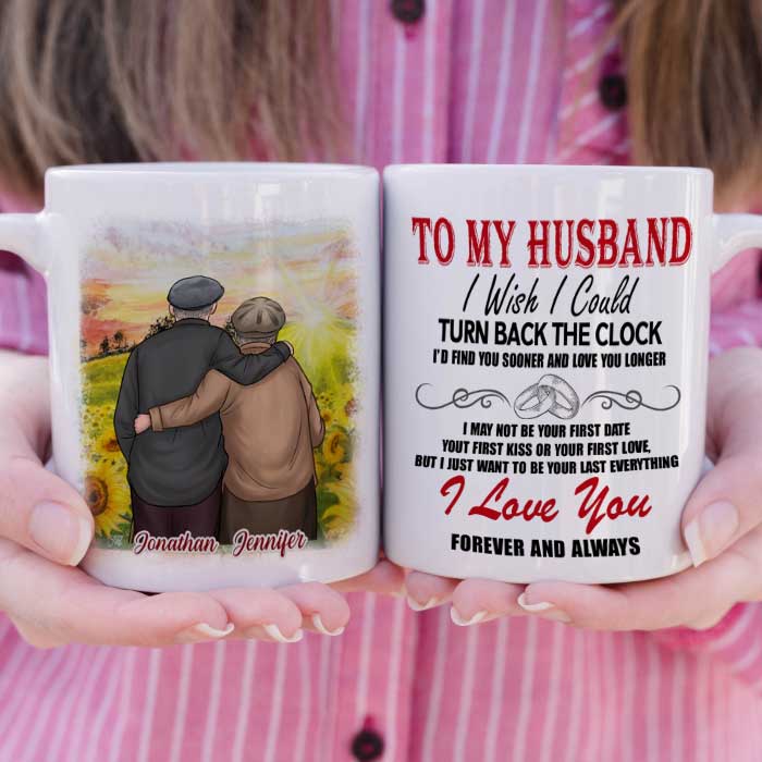 Custom Name Love Gifts for Husband - Personalized Mugs