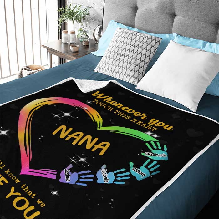 Custom Name Grandmother Love Gifts - Personalized Blanket