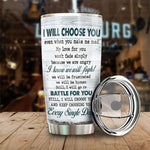 Custom Name Romantic Couple Gifts - Personalized Tumbler