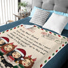 Wrap Yourself Up In This And Consider It A Big Hug - Personalized Custom Blanket - Gift For Bestie, Best Friend, Sister, Birthday Gift For Bestie And Friend, Christmas Gift