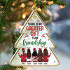 Our Laughs Are Limitless - Personalized Custom Christmas Tree Shaped Acrylic Christmas Ornament - Gift For Bestie, Best Friend, Sister, Birthday Gift For Bestie And Friend, Christmas Gift
