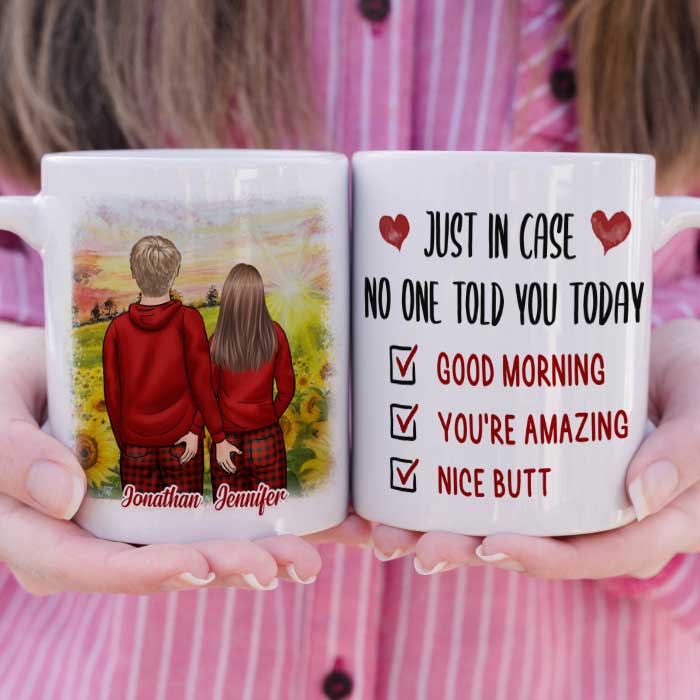 Custom Name Couple Gifts for Partners - Personalized Mugs
