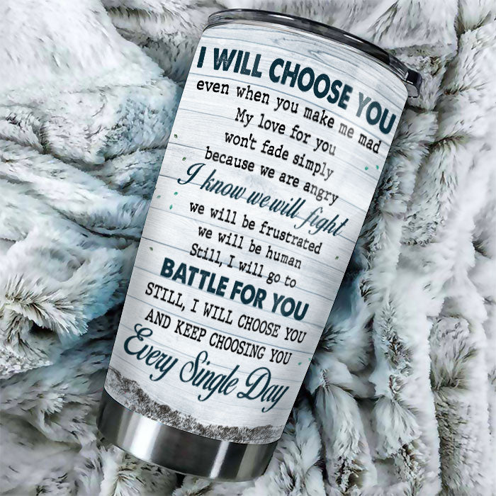 Custom Name Romantic Couple Gifts - Personalized Tumbler