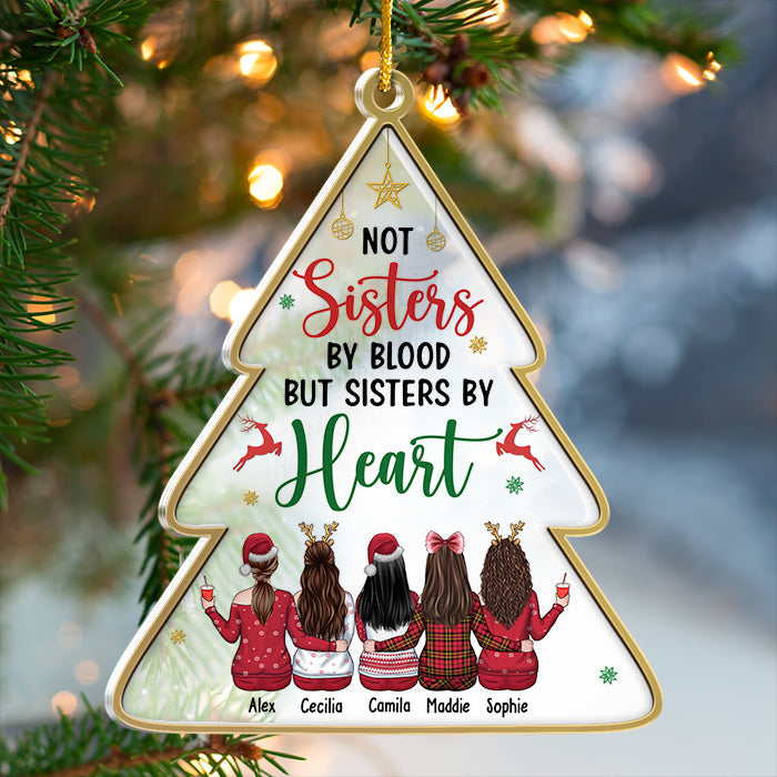 Custom Name Christmas Friendship Gifts for Best Friends - Personalized Ornament