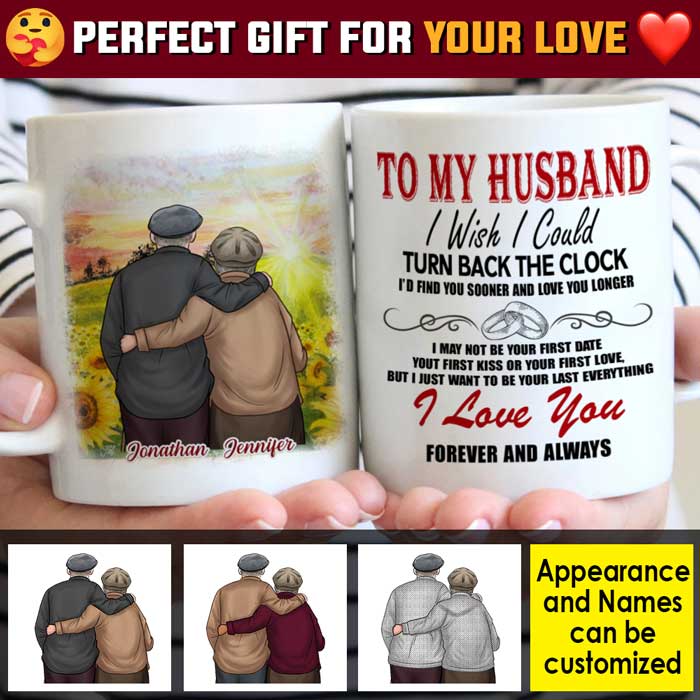 Custom Name Love Gifts for Husband - Personalized Mugs