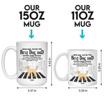 Custom Name Funny Dog Dad Gifts for Men - Personalized Mug
