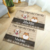 All Guests Must Be Approved By The Pets - Personalized Decorative Mat - Upload Image, Gift For Pet Lovers, Pet Owners, Pet Gift