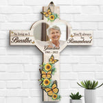 Custom Photo Grandma Memorial Gifts - Personalized Wood Sign