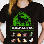 Custom Name Halloween Dinosaur Gifts for Kids - Personalized Apparel