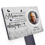 Custom Photo Memorial Garden Decor - Personalized Acrylic Stake