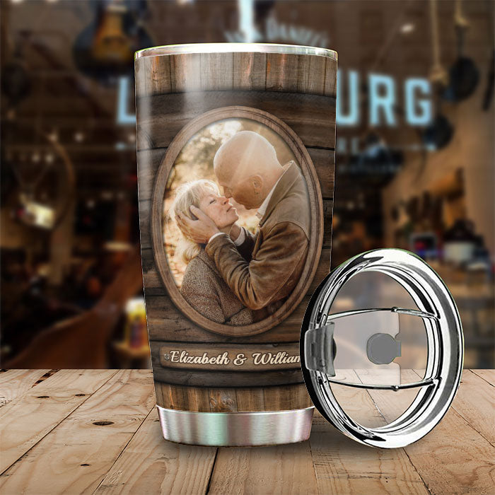 Custom Photo Romantic Couple Gifts - Personalized Tumbler