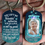 Custom Photo Memorial Butterfly Gifts - Personalized Keychain