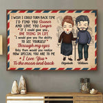 Custom Name Couple Love Gifts - Personalized Poster