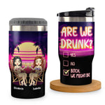 Custom Name Funny Beach Drinking Gifts for Women - Personalized Can Cooler