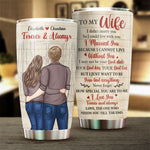 Custom Name Forever And Always Gifts for Wife - Personalized Tumbler