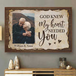 Custom Photo Couple Gifts - Personalized Poster