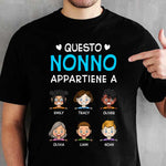 Custom Name Grandpa Family Gifts - Personalized Apparel