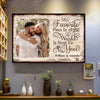Custom Photo My Favorite Love Story Is Ours - Couple Personalized Custom Horizontal Poster - Gift For Husband Wife, Anniversary
