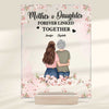 The Love Between Mother And Daughter Is Forever Linked Together - Gift For Mom - Personalized Acrylic Plaque