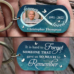 Custom Photo Memorial Gifts for Loved Ones - Personalized Keychain