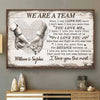 I Love You More Than Any Fight We Will Ever Have - Gift For Couples, Personalized Horizontal Poster