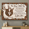 You Complete Me - Personalized Horizontal Poster - Gift For Couples, Husband Wife