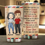 Custom Name Romantic Couple Gifts - Personalized Tumbler