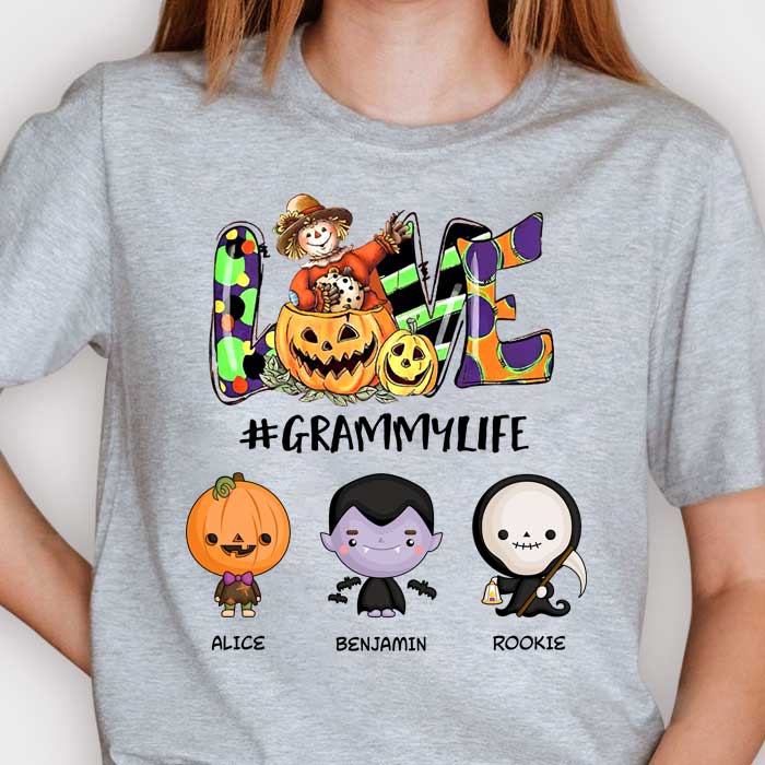 Spread More Love On Halloween - Personalized Unisex T-Shirt