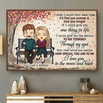 Custom Name Romantic Love Quote Gifts for Couples - Personalized Poster