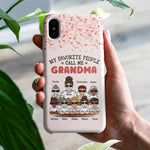 Custom Name Grandma Gifts for Family - Personalized Phone Case