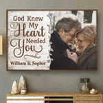 Custom Photo Romantic Couple Gifts - Personalized Poster