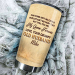Custom Name Romantic Couple Gifts - Personalized Tumbler