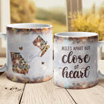 Custom Name Long Distance Mom Gifts - Personalized Mugs
