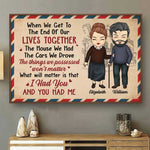 Custom Name Couple Love Quote Gifts - Personalized Poster