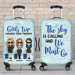 Custom Name Girls Trip Gifts for Women - Personalized Luggage Cover