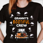 Custom Name Halloween Gifts for Granny's Crew - Personalized Apparel