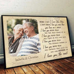 Custom Photo Romantic Couple Gifts - Personalized Poster