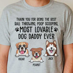 Custom Dog Name Gifts for Dog Dads - Personalized Apparel