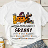 Love Being Called Grandma Halloween - Personalized Unisex T-Shirt