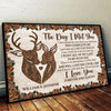You Complete Me - Personalized Horizontal Poster - Gift For Couples, Husband Wife