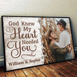Custom Photo Romantic Couple Gifts - Personalized Poster