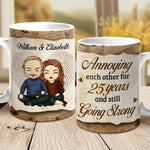 Custom Name Anniversary Gifts for Couples - Personalized Mugs