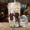 Baby, Let's Go Camping At 80 - Gift For Camping Couples, Personalized Tumbler