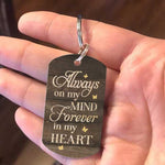 Custom Photo Memorial Keepsake Gifts - Personalized Keychain