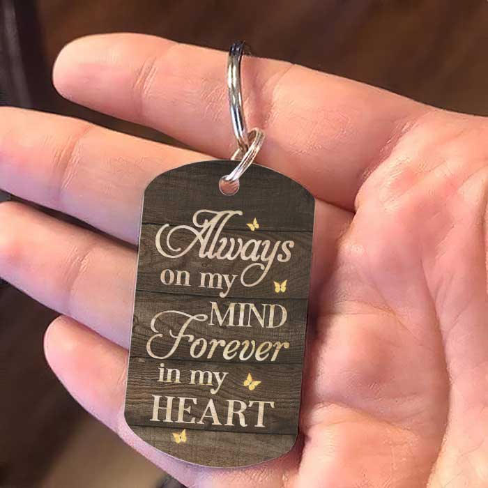 Custom Photo Memorial Keepsake Gifts - Personalized Keychain