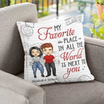 Custom Name Couple Gifts - Personalized Pillow