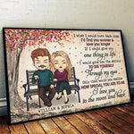 Custom Name Romantic Love Quote Gifts for Couples - Personalized Poster