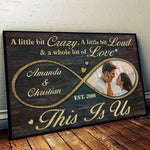Custom Photo Anniversary Gifts for Couples - Personalized Poster
