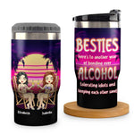 Custom Name Funny Beach Drinking Gifts for Women - Personalized Can Cooler