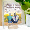 Always On My Mind - Personalized Acrylic Plaque - Husband Wife
